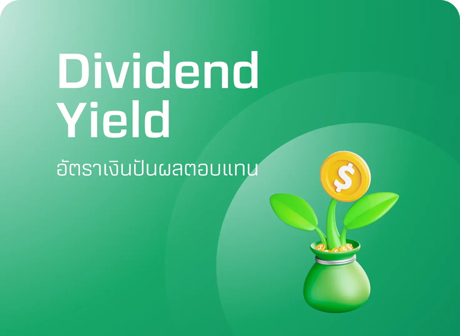 เครื่องคำนวณ Dividend Yield